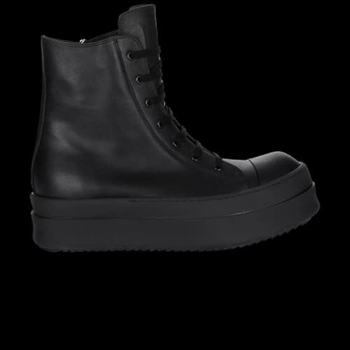 Rick Owens Hollywood Mega Bumper High 'Black' (Women's)