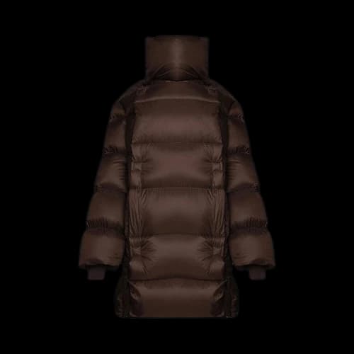 Rick Owens Jumbo Drella Down Coat 'Brown'