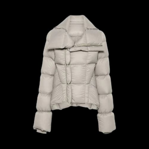 Rick Owens Naska Duvet Puffer Jacket 'Pearl'