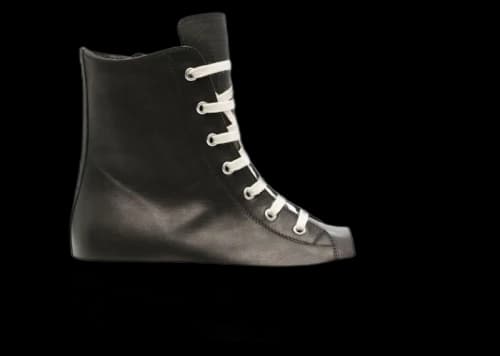 Rick Owens Porterville Runway Mega Bumper High Black Milk (Women's)