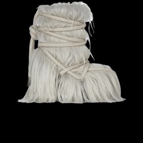 Rick Owens Lunar Mega Tractor Boot 'Pearl' (Women's)