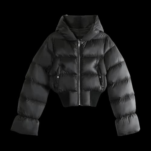 Rick Owens Hooded Jacket 'Black'