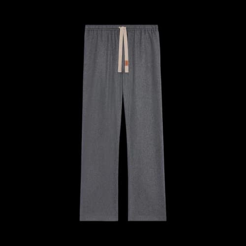 CELINE Drawstring Trousers 'Grey'