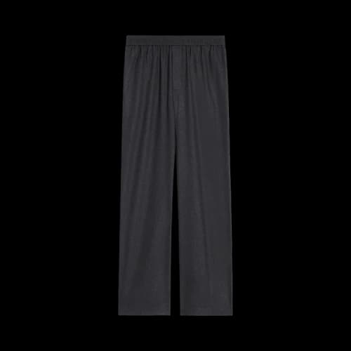 CELINE Elastic Waist Trousers 'Anthracite'