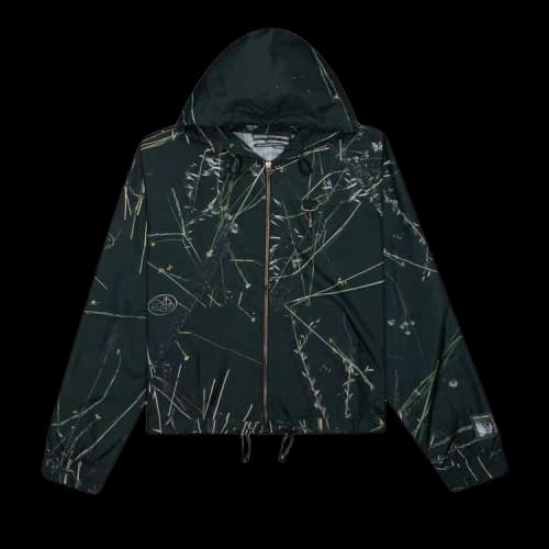 Reese Cooper Ripstop Zipped Hooded Jacket 'Brush Camo'