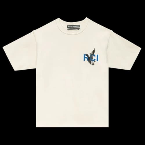 Reese Cooper Duck Print T-Shirt 'White'