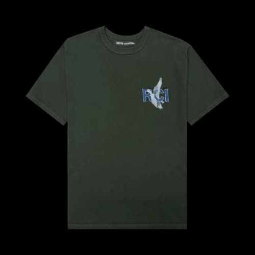 Reese Cooper Duck Print T-Shirt 'Forest'
