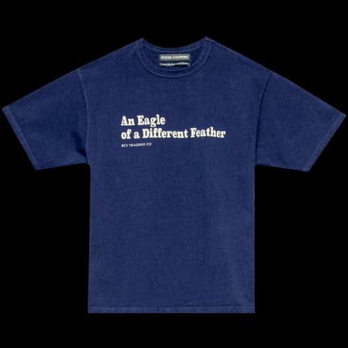 Reese Cooper Eagle Feather Tee 'Midnight Blue'