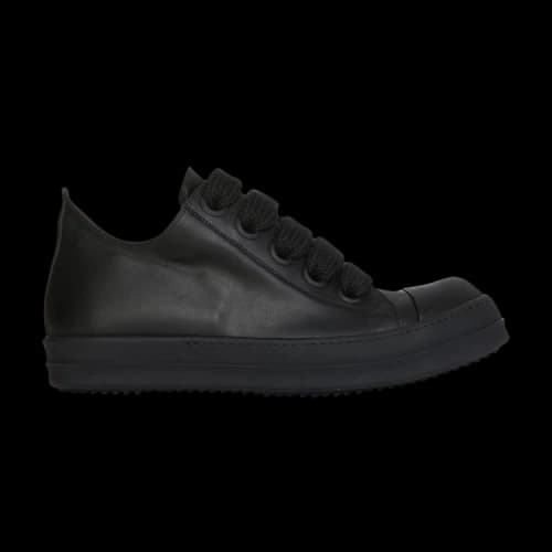 Rick Owens Lido Jumbo Laced Sneaker Low 'Black'