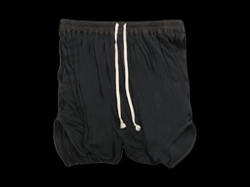 Rick Owens DBL Long Boxers Shorts Black