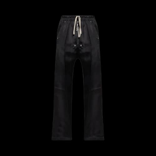 Rick Owens Wide Silk Bela Pants 'Black'