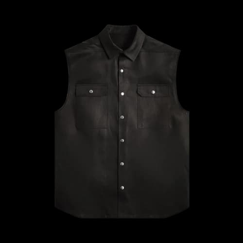 Rick Owens Jumbo Sleeveless Outershirt 'Black'
