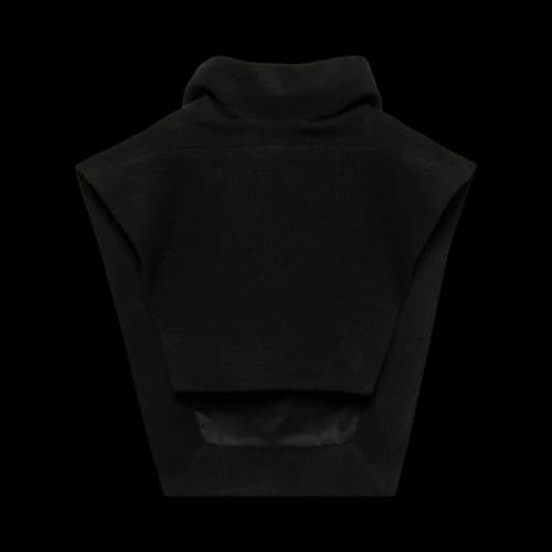 Rick Owens Cowl Hoodie 'Black'