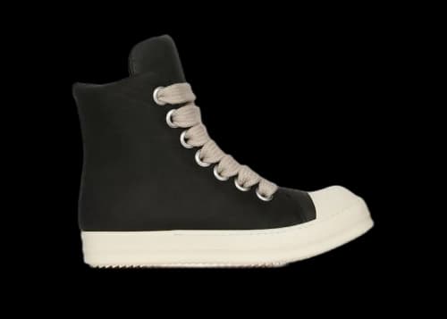 Rick Owens Porterville Runway Jumbolaced Black Milk