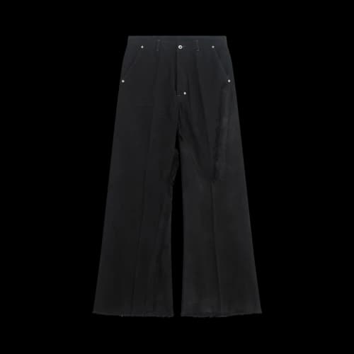 Rick Owens Denim Joris Trousers 'Black'