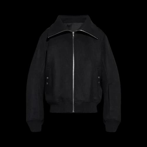 Rick Owens Blixa Dracucollar Jacket 'Black'