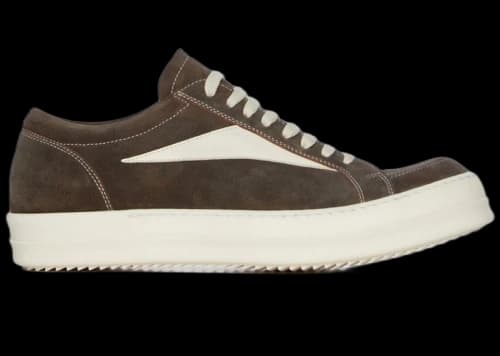 Rick Owens Concordians Vintage Sneaks Low Indigo Milk