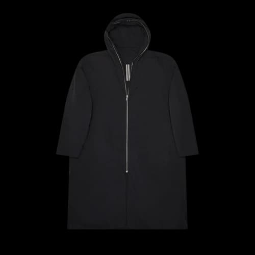 Rick Owens Gimp Mac Wide Coat 'Black'