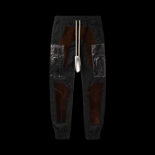 Rick Owens Larry Cargo Joggers 'Black'