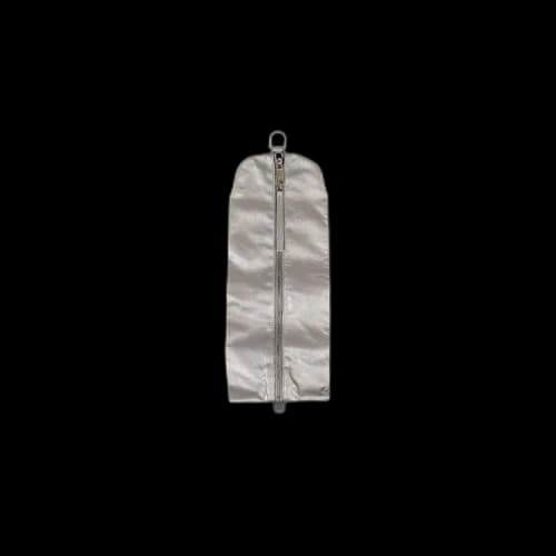 Rick Owens Leather Big Bladder Pouch 'Aluminum'