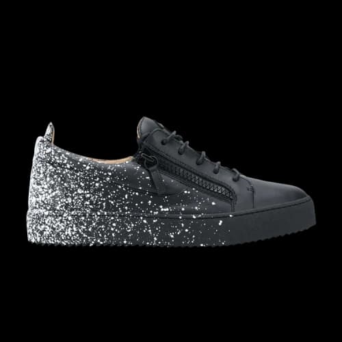 Giuseppe Zanotti Frankie Low 'Sanshow Print - Black'
