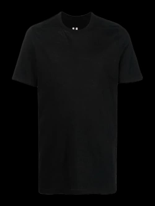 Rick Owens Fogachine Level T Hemp Blend T-Shirt Black