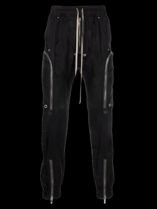 Rick Owens Bauhaus Cargo Trousers Black