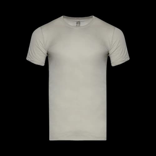 Rick Owens Double Short-Sleeve T-Shirt 'Pearl'