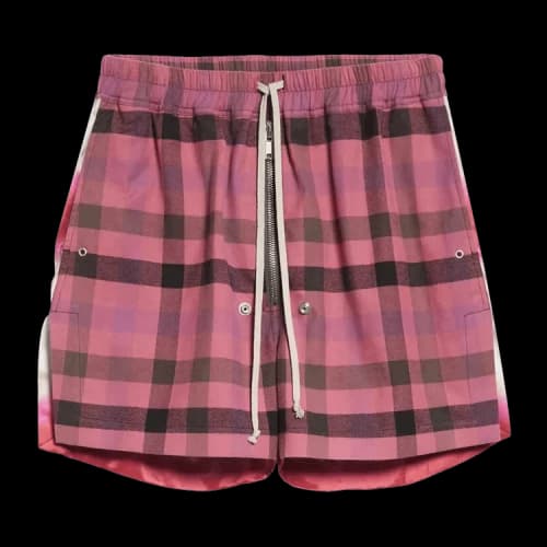 Rick Owens Bela Boxers 'Hot Pink Plaid/Fuchsia Plaid'