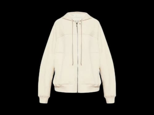 Rick Owens Windbreaker T-shirt Natural