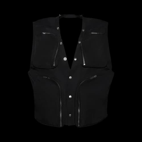 Rick Owens Cargo Vest 'Black'