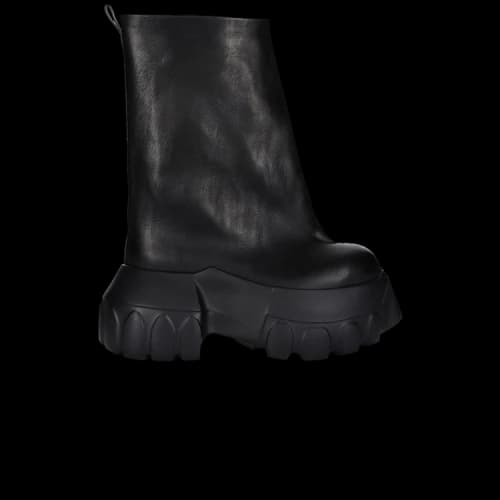 Rick Owens Hollywood Flared Mega Tractor 'Black'
