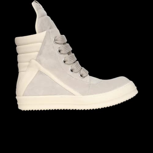 Rick Owens Hollywood Jumbo Laced Geobasket High 'Dinge Milk'