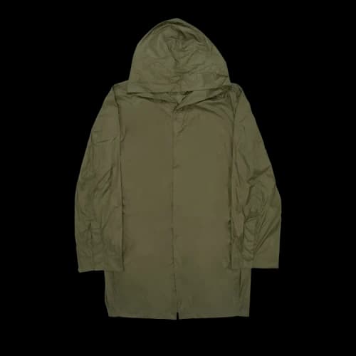 Rick Owens Jumbo Tatlin Snap Frontcover Jacket 'Green'