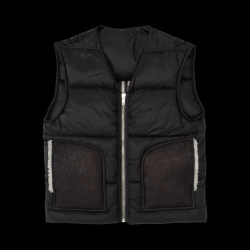 Rick Owens Cargo Vest 'Black/Pearl'