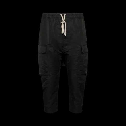 Rick Owens Cargo Cropped Pants 'Black'