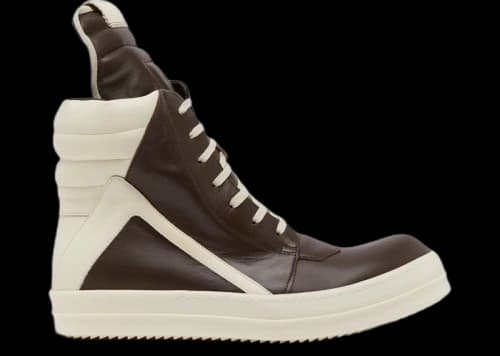 Rick Owens Geobasket Brown Milk