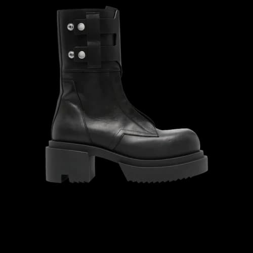Rick Owens Field Bogun Stiefel 80mm 'Black'