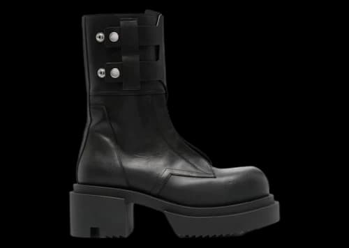 Rick Owens Field Bogun Stiefel 80mm Boot Black