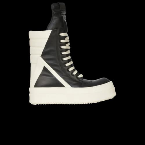 Rick Owens Porterville Mega Geobasket 'Black Milk'