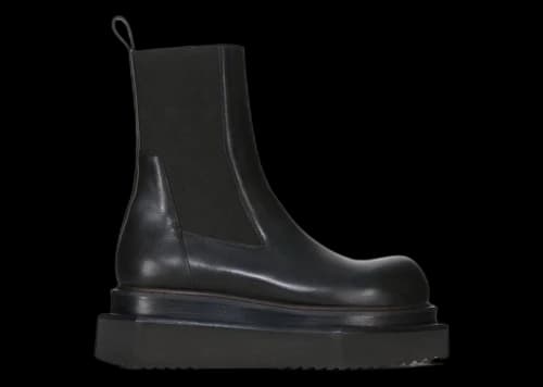 Rick Owens Porterville Beatle Turbo Cyclops Boot Black