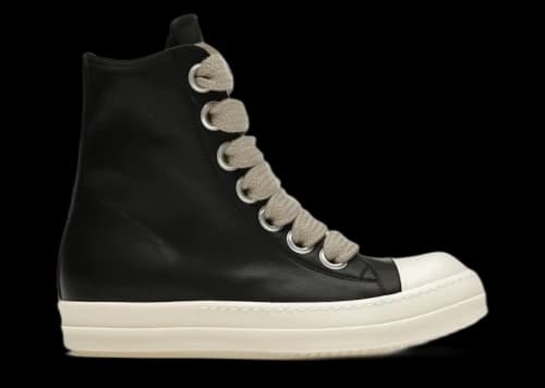Rick Owens Porterville Jumbolaced High Black
