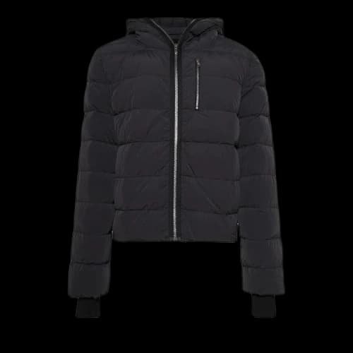 Rick Owens Hooded Puffer Jacket 'Black'