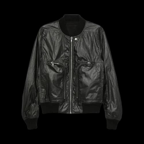 Rick Owens Bauhaus Flight Jacket 'Black'