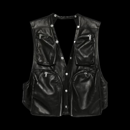 Rick Owens Cargo Vest 'Black'