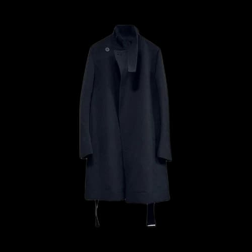 Rick Owens Trench Coat 'Black'