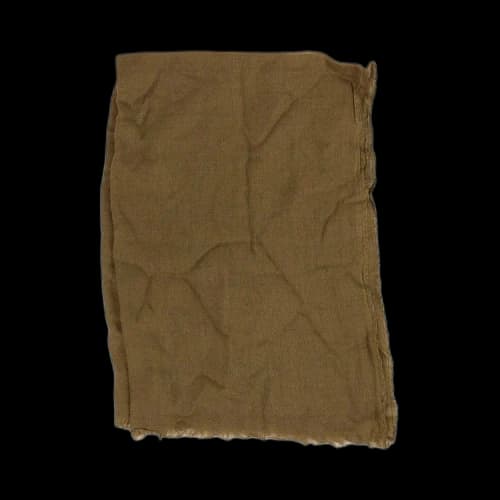 Rick Owens Cashmere Woven Pashmina Scarf 'Mustard'