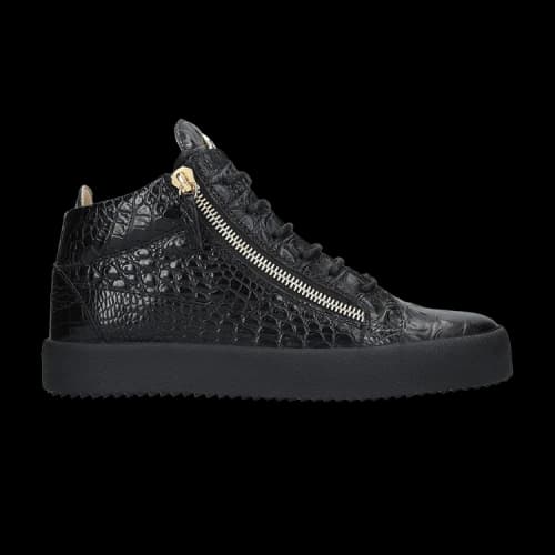 Giuseppe Zanotti London Zip Leather 'Croc'