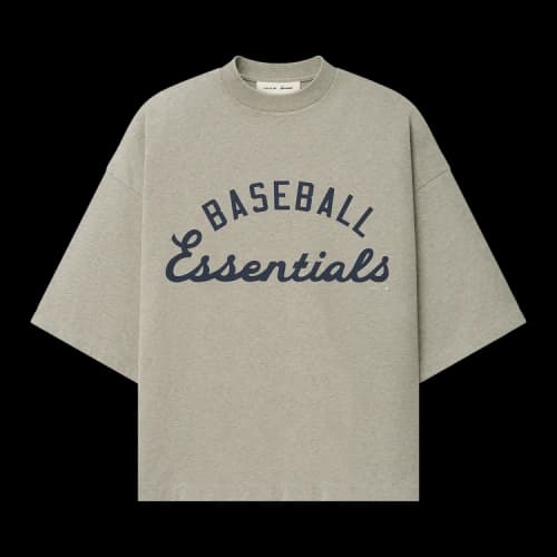 Fear of God Essentials MLB Merch Tee 'Seal Heather'