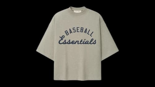 Fear of God Essentials MLB Merch Tee Seal Heather